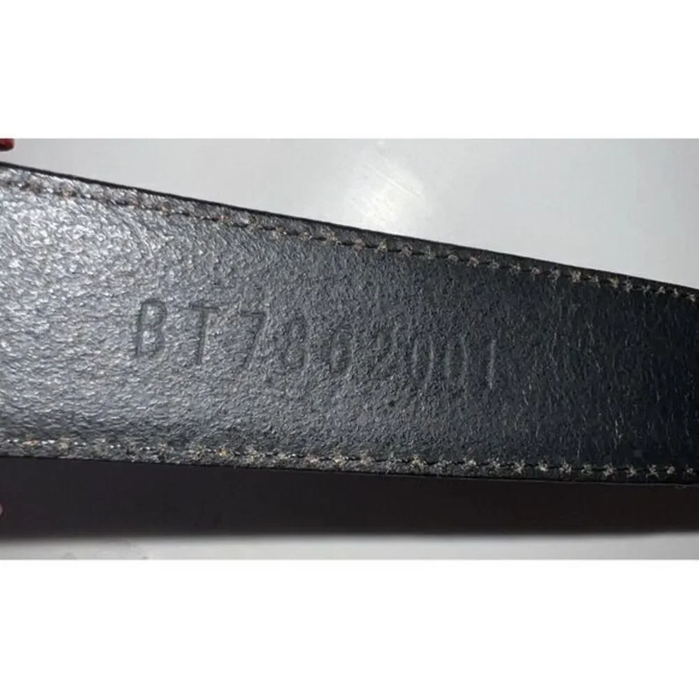 Fossil Women's‎ Leather Belt Size M Medium BT7862001 Black